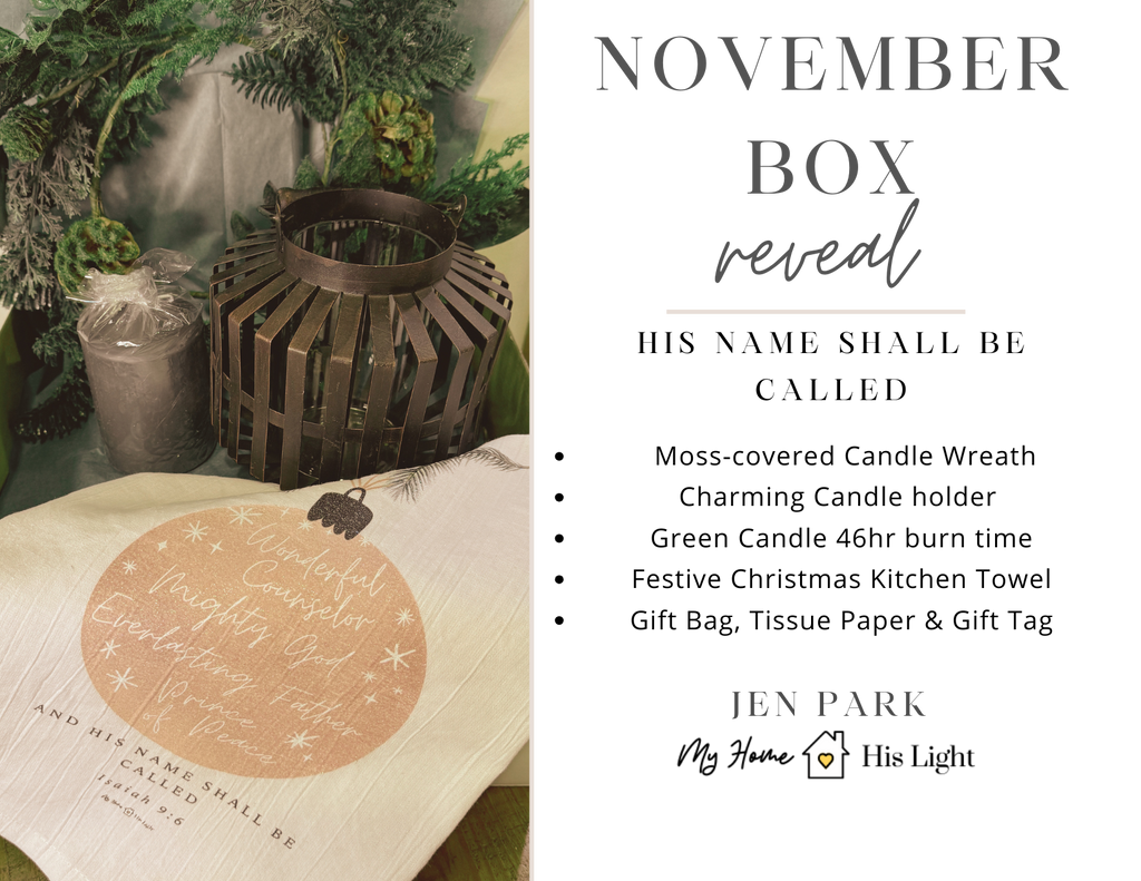 November box reveal - Christmas box